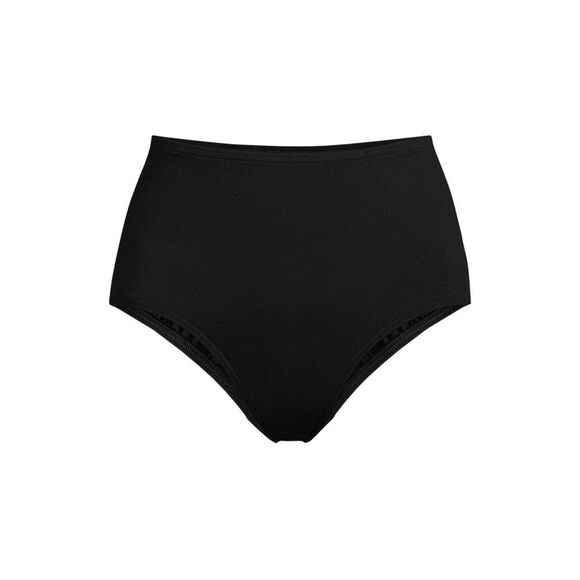 New Land’s End tummy control high waist full coverage swim bottoms Black 12 - Picture 1 of 8